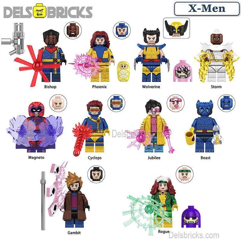  X-Men '97 Set of 10 Lego Minifigures custom toys S2 -  ToylandEU™