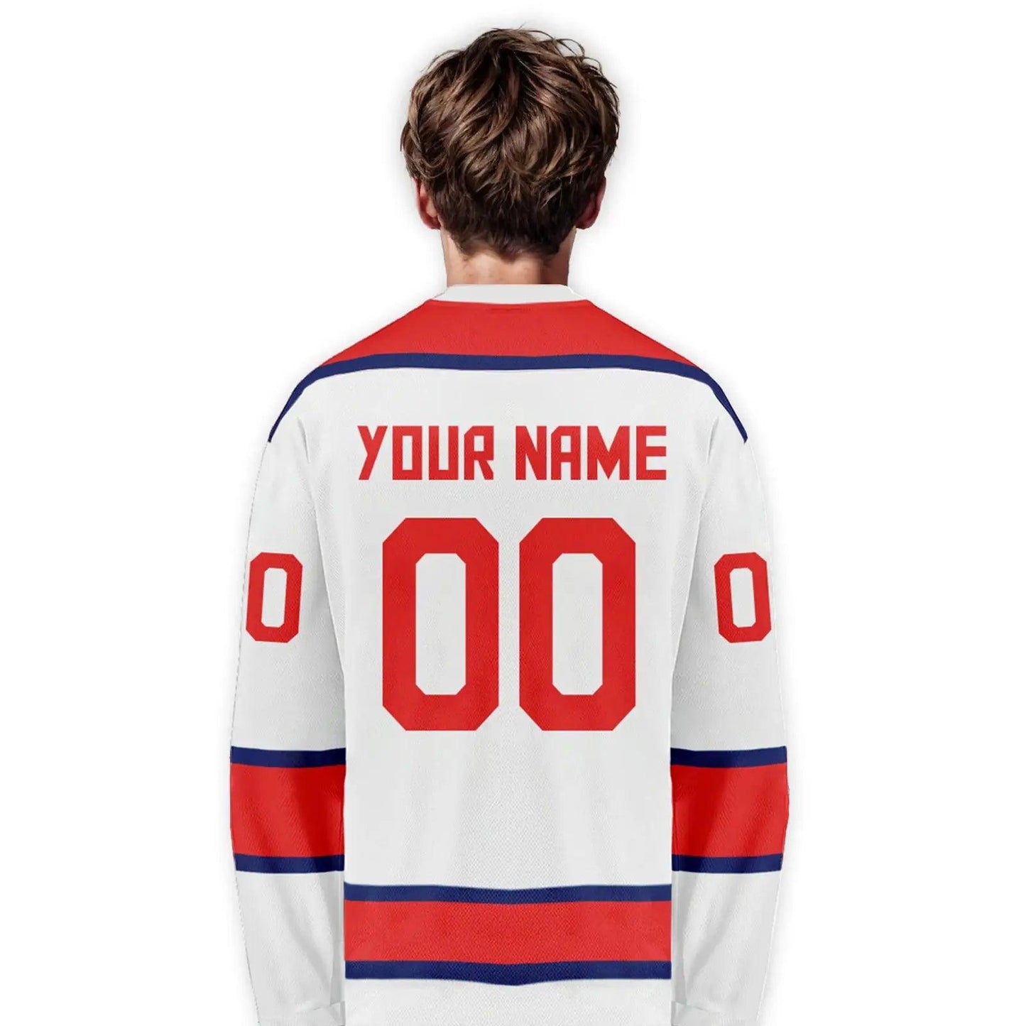  Custom Name Ice Hockey Jersey For Norwegian Fans -  ToylandEU™