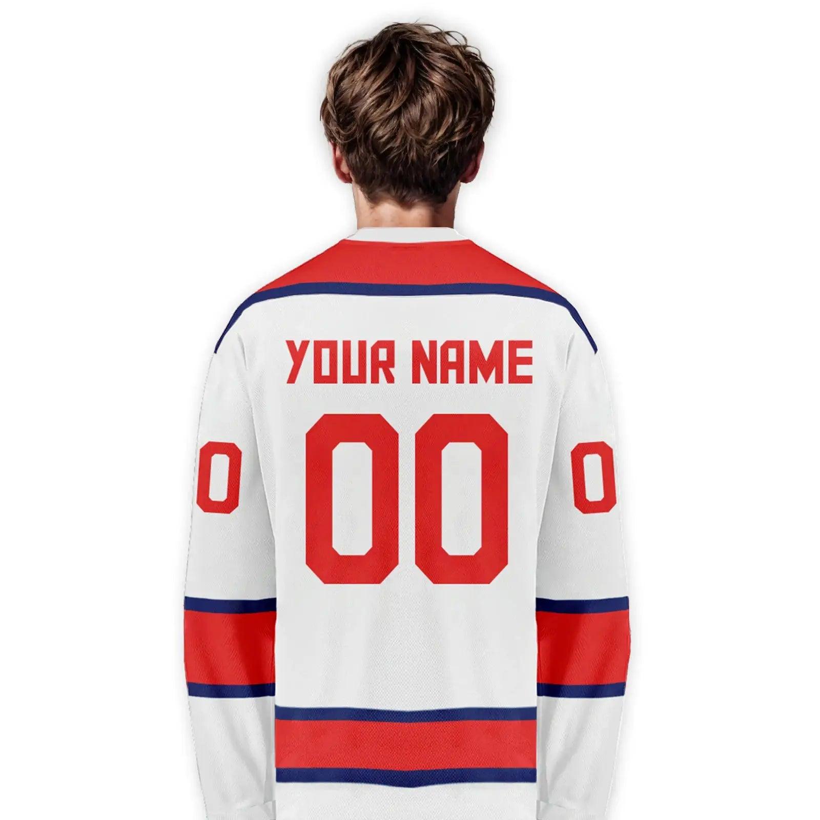  Custom Name Ice Hockey Jersey For Norwegian Fans -  ToylandEU™