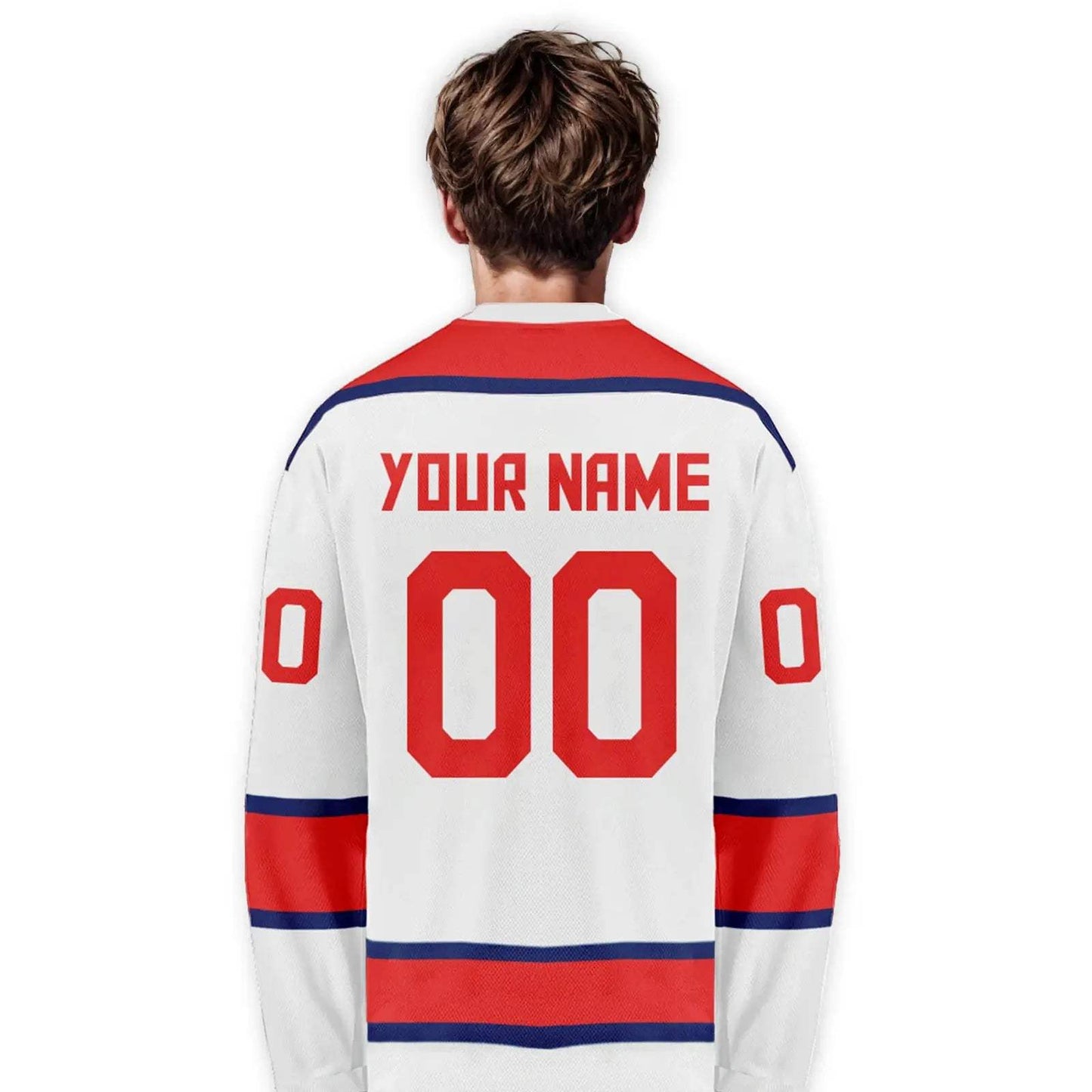  Custom Name Ice Hockey Jersey For Norwegian Fans -  ToylandEU™