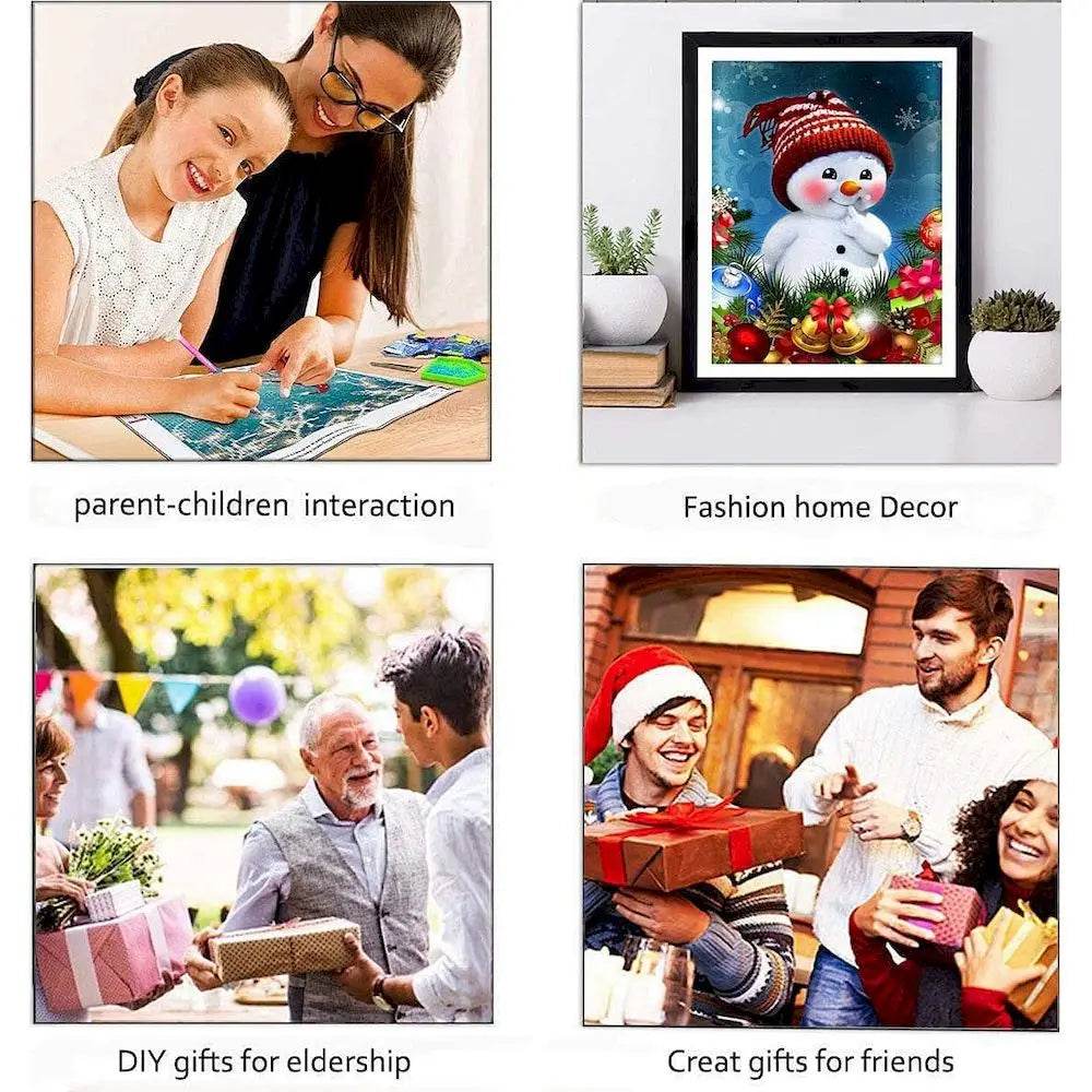 Custom Photo 5D Diamond Painting Kit - Full Square & Round Personalized Diamond Painting Art - ToylandEU