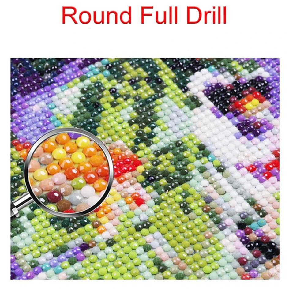 Custom Photo 5D Diamond Painting Kit - Full Square & Round Personalized Diamond Painting Art - ToylandEU