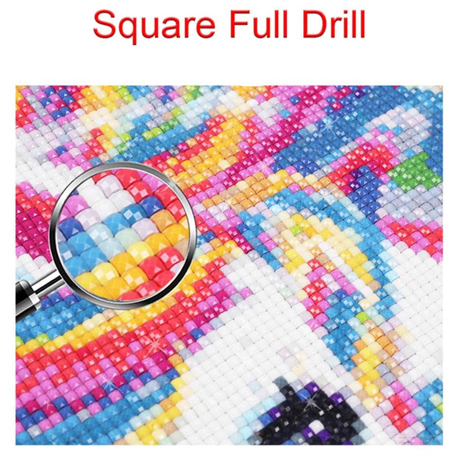 Custom Photo 5D Diamond Painting Kit - Full Square & Round Personalized Diamond Painting Art - ToylandEU