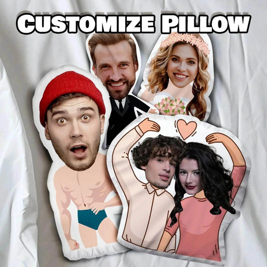  Custom Photo Cushion Humanoid Personalized DIY Pillow -  ToylandEU™
