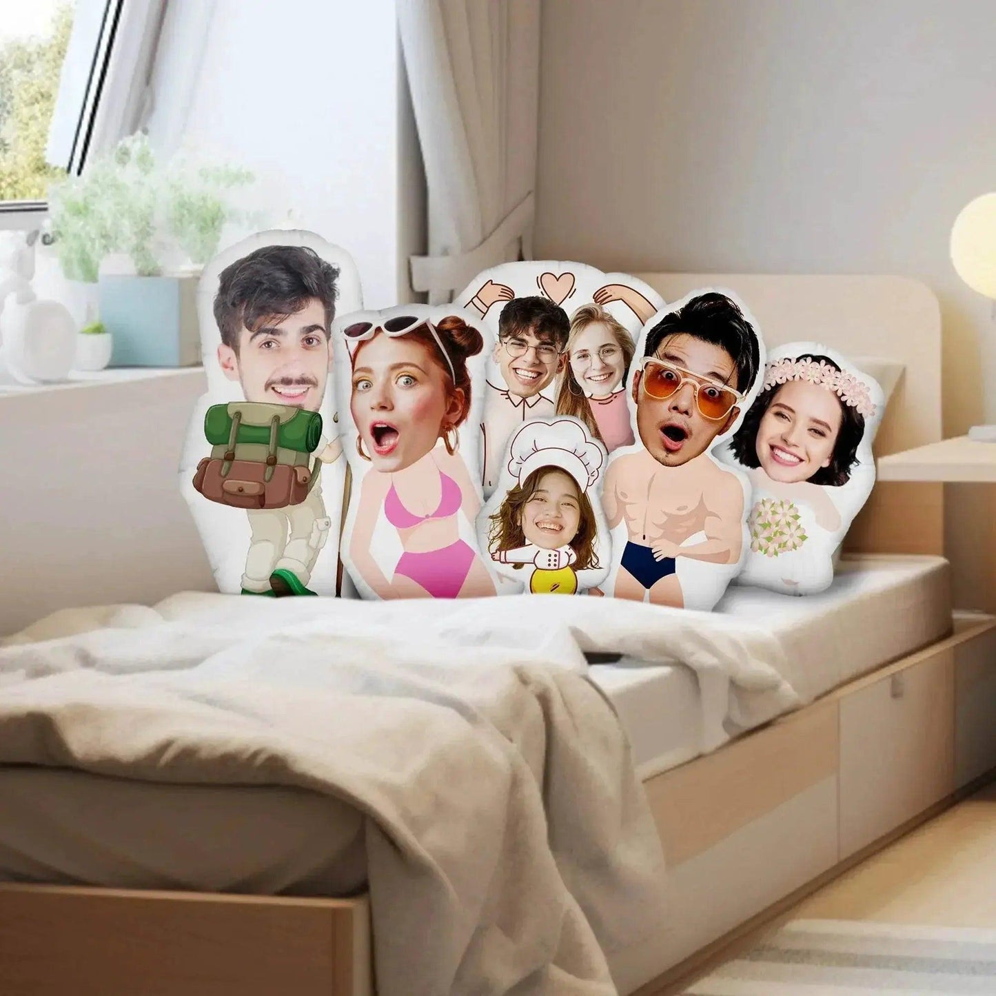  Custom Photo Cushion Humanoid Personalized DIY Pillow -  ToylandEU™
