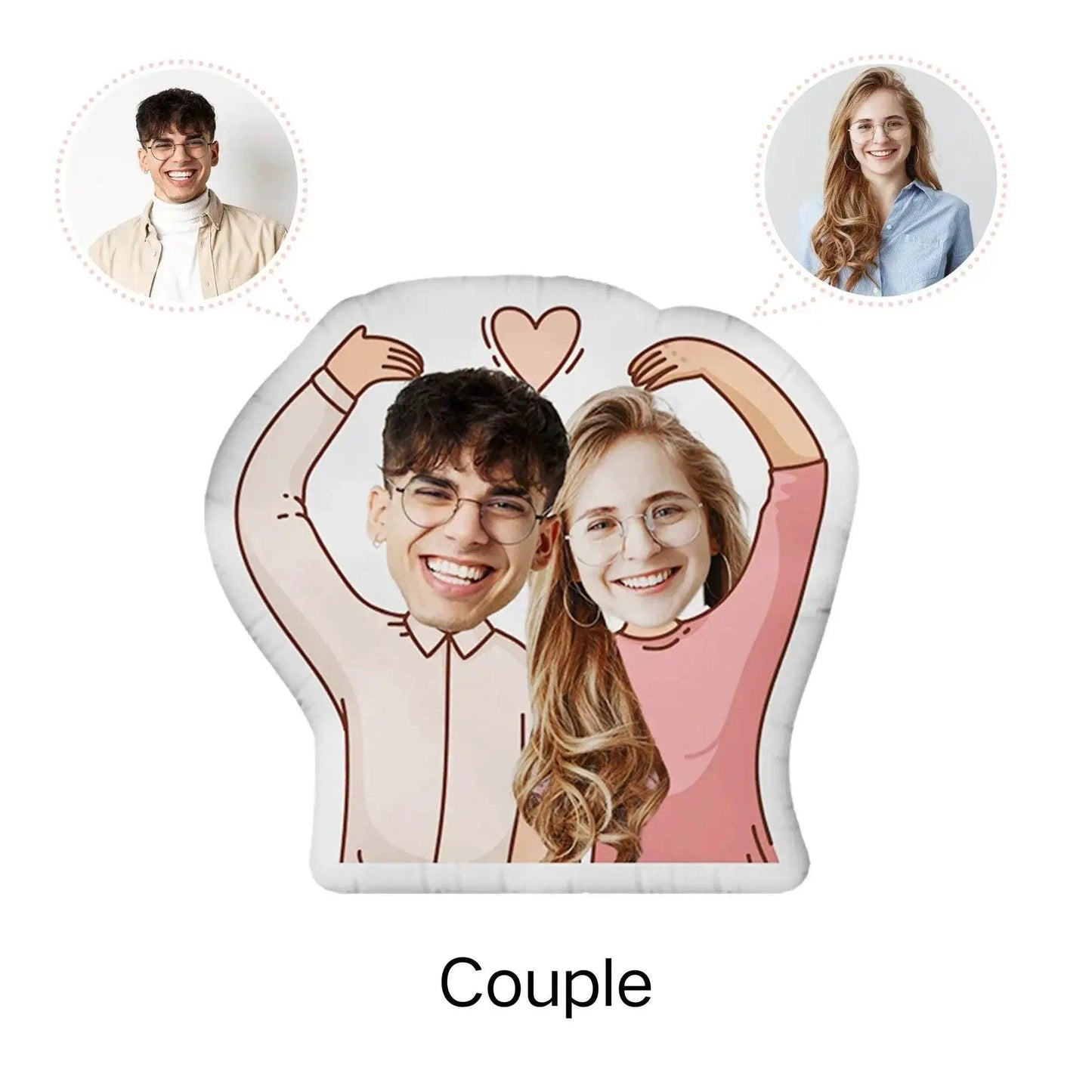  Custom Photo Cushion Humanoid Personalized DIY Pillow -  ToylandEU™