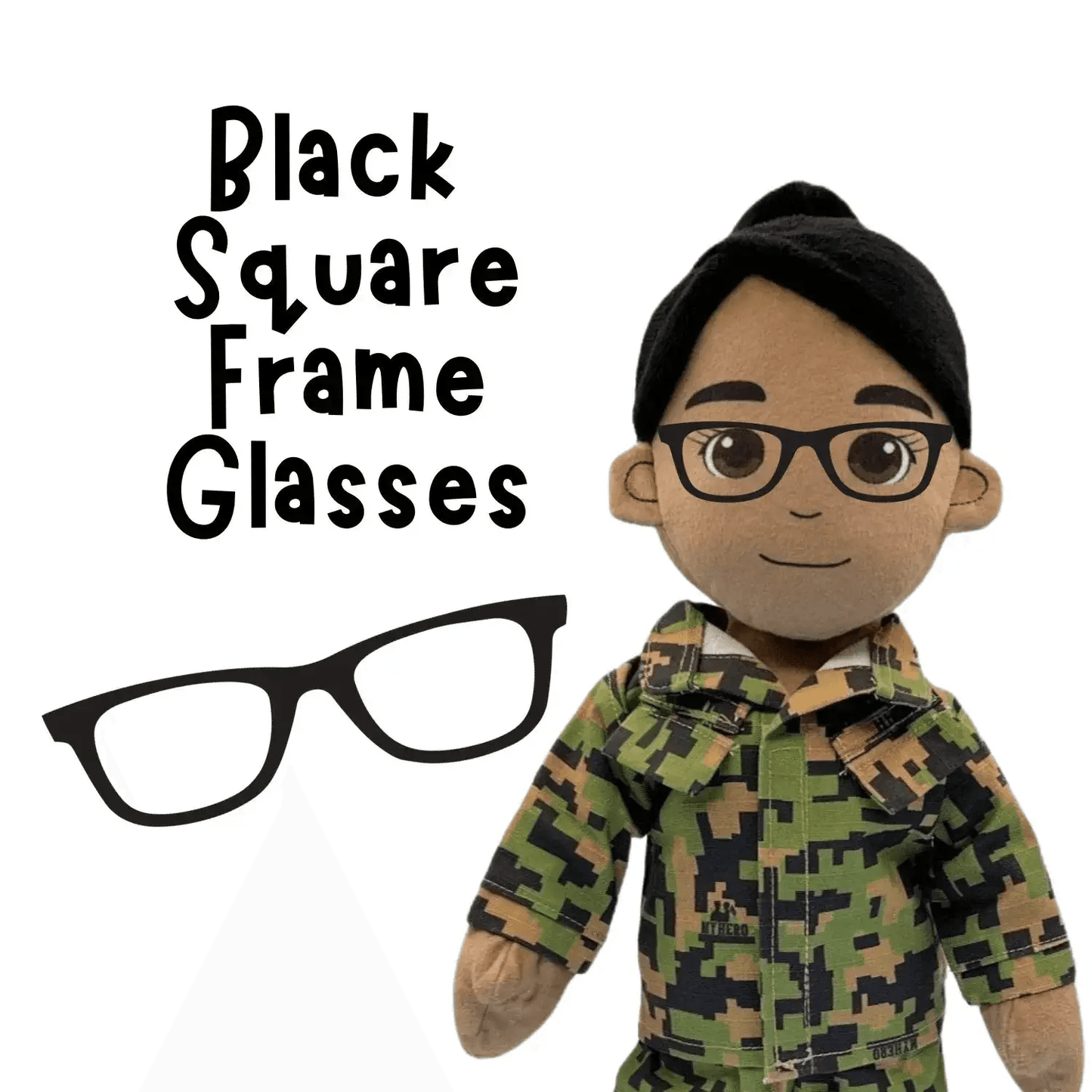 Custom Plush Doll - Add Mustache, Freckles, Glasses, and More | DIY Friendly - ToylandEU