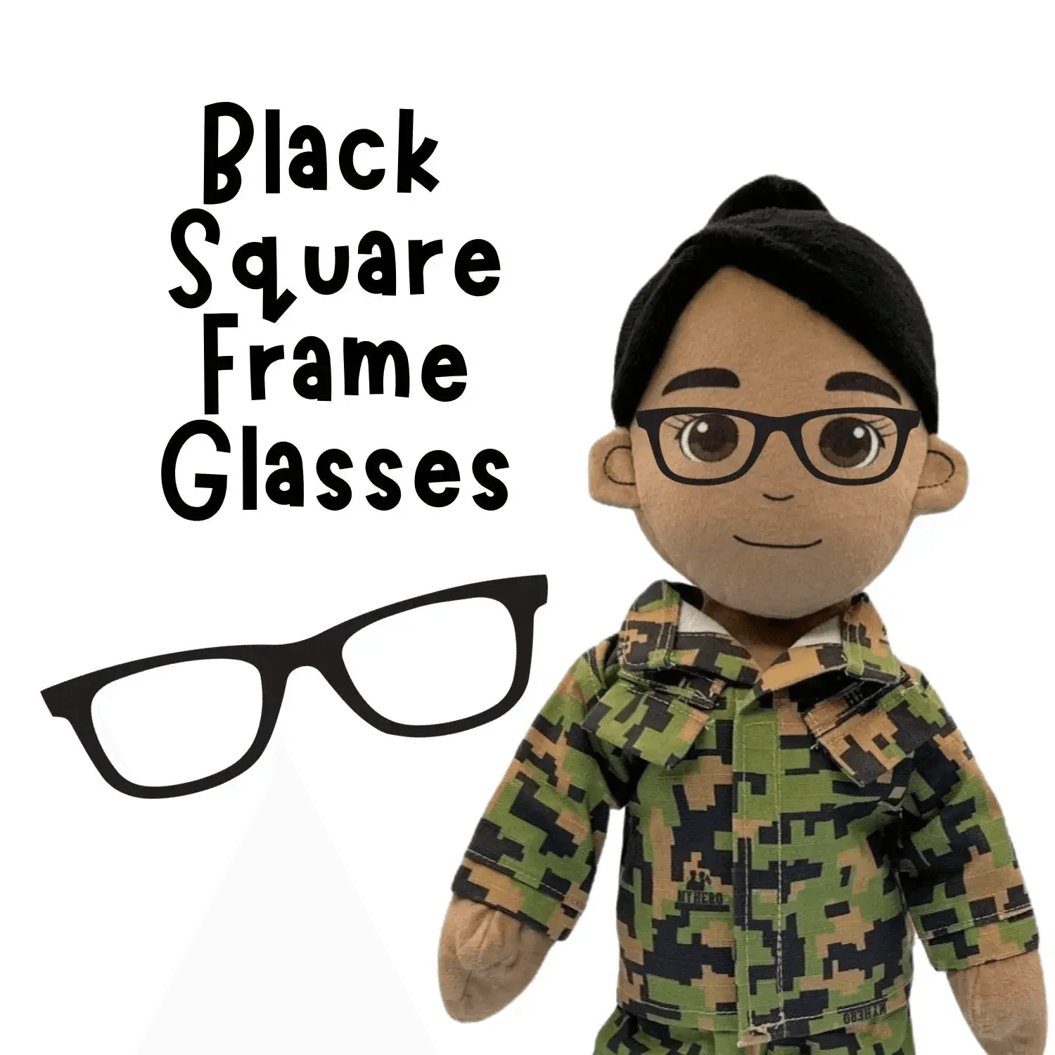Custom Plush Doll - Add Mustache, Freckles, Glasses, and More | DIY Friendly - ToylandEU
