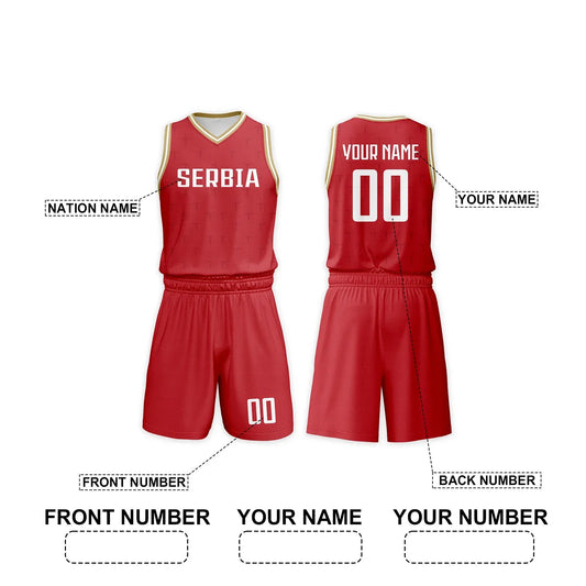 Custom Pod4basket Kids Basketball Jersey and Shorts Set, Personalized, Sleeveless, Polyester, Breathable, True to Size - ToylandEU