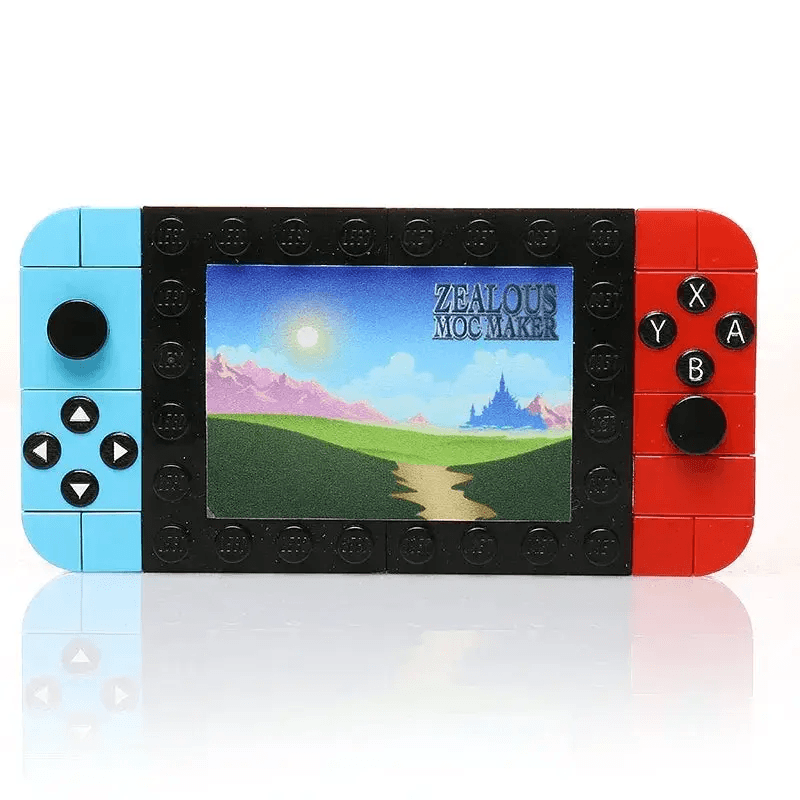 Custom Pretendo 2017 Handheld Console Building Set made using LEGO parts - ToylandEU