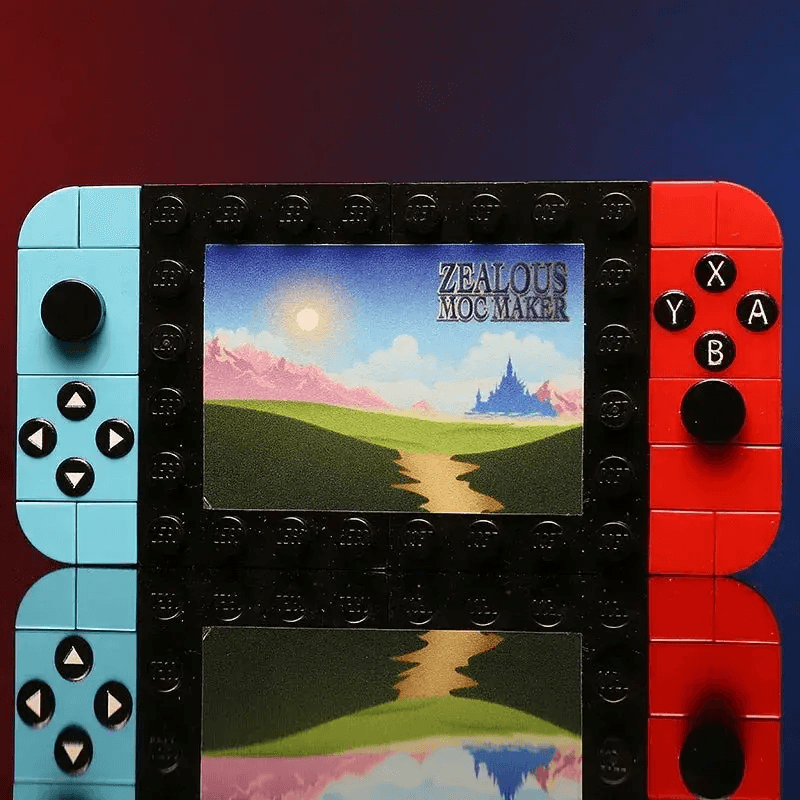 Custom Pretendo 2017 Handheld Console Building Set made using LEGO parts - ToylandEU