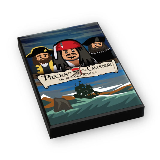 Custom Printed LEGO 2x3 Tile Movie Cover For Figure Scale - ToylandEU