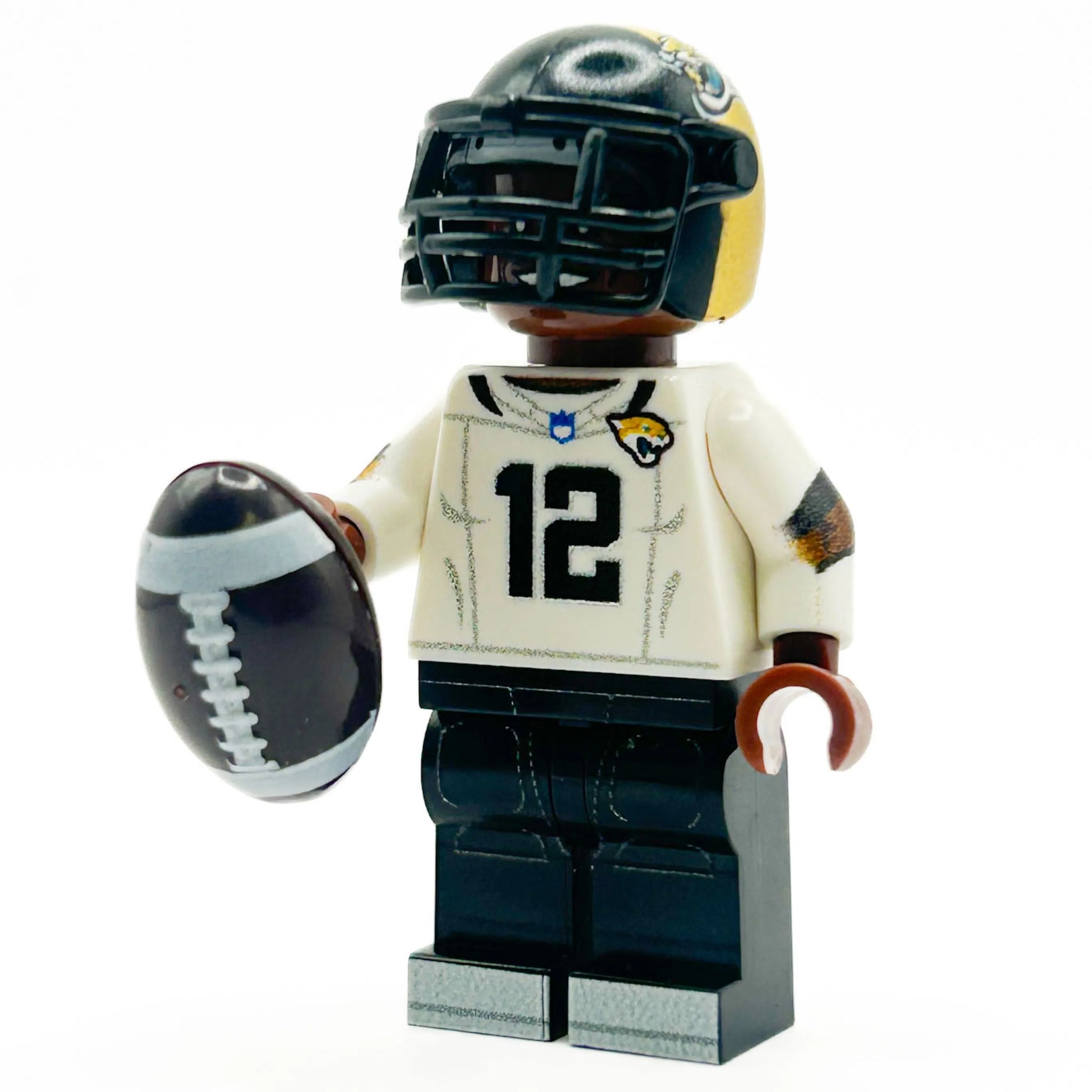 Custom Printed LEGO Figure Football Player With Helmet - ToylandEU