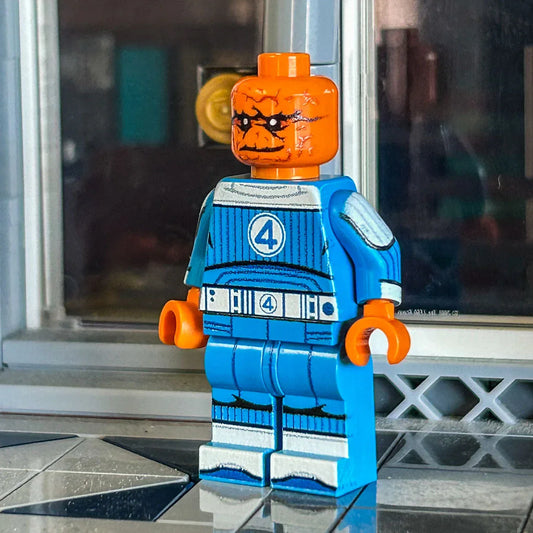 Custom Printed LEGO Figure The Rock By B3 Customs Pro Print, 100% Authentic LEGO Parts - ToylandEU