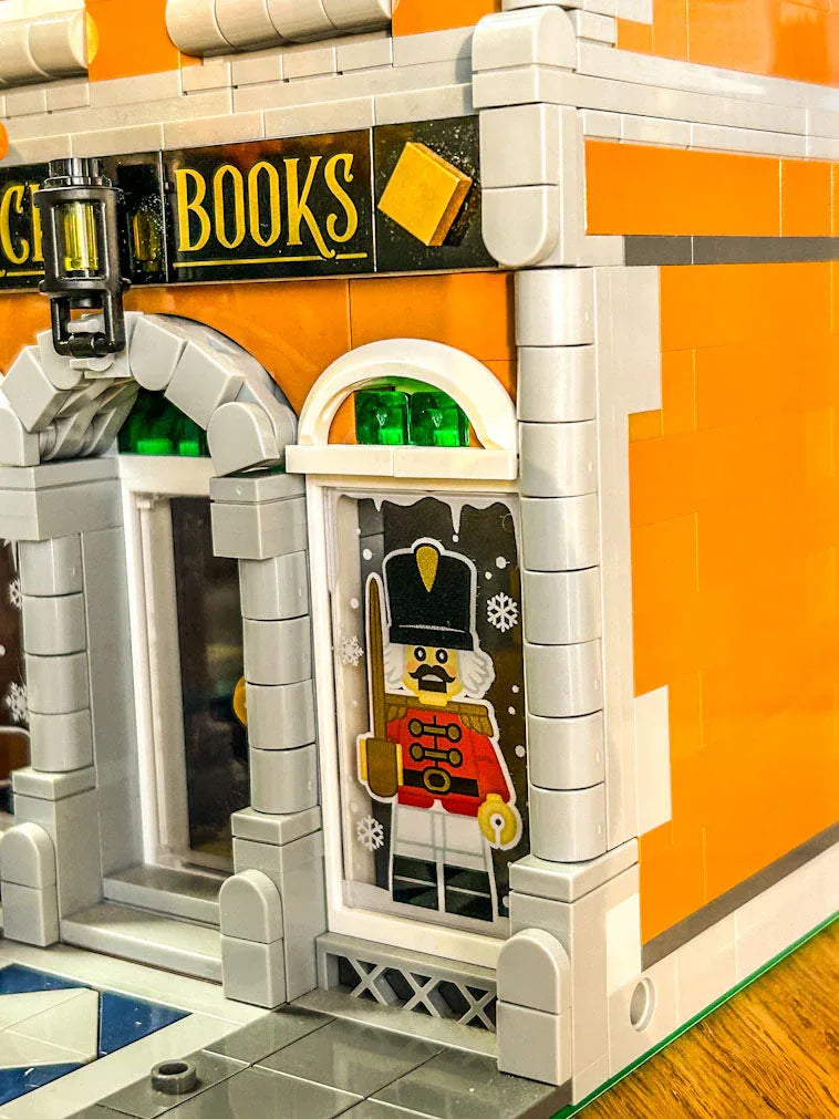 Custom Printed LEGO Nutcracker Window Panel 4x6 For Christmas Village - ToylandEU