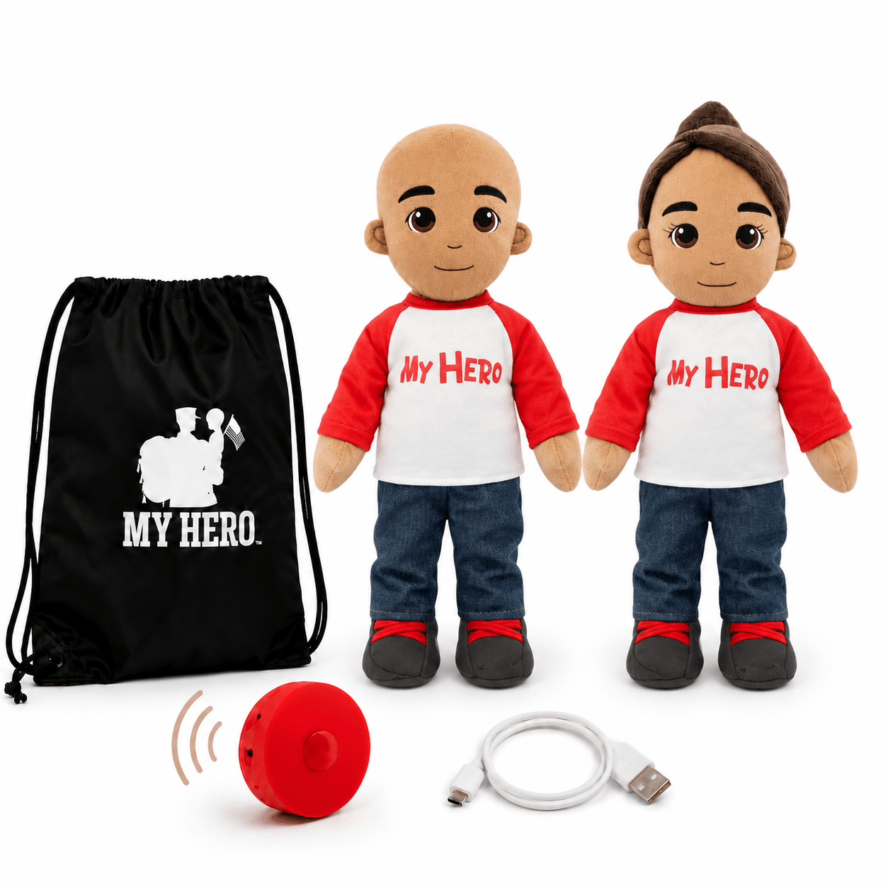  Custom Recordable Plush Family Doll With Messages 