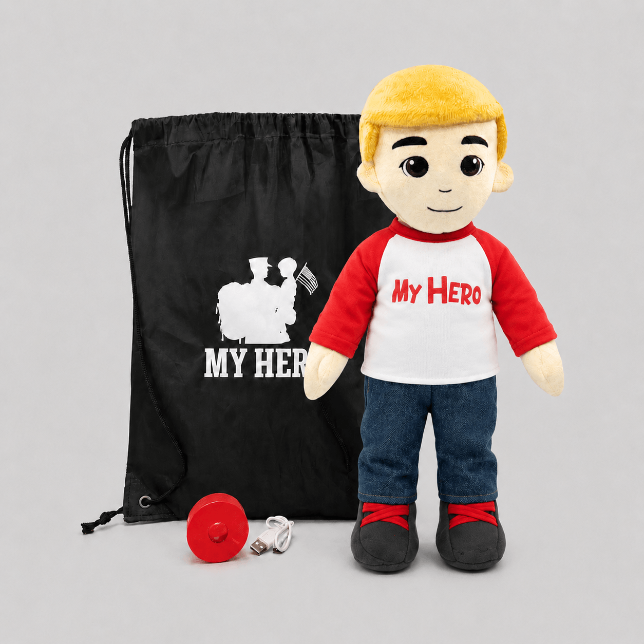  Custom Recordable Plush Family Doll With Messages 