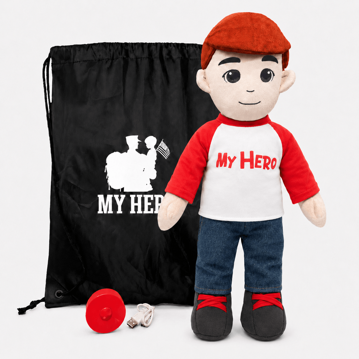  Custom Recordable Plush Family Doll With Messages 