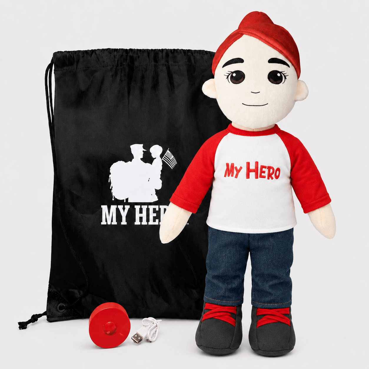  Custom Recordable Plush Family Doll With Messages 