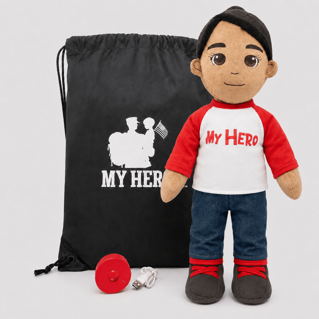  Custom Recordable Plush Family Doll With Messages 