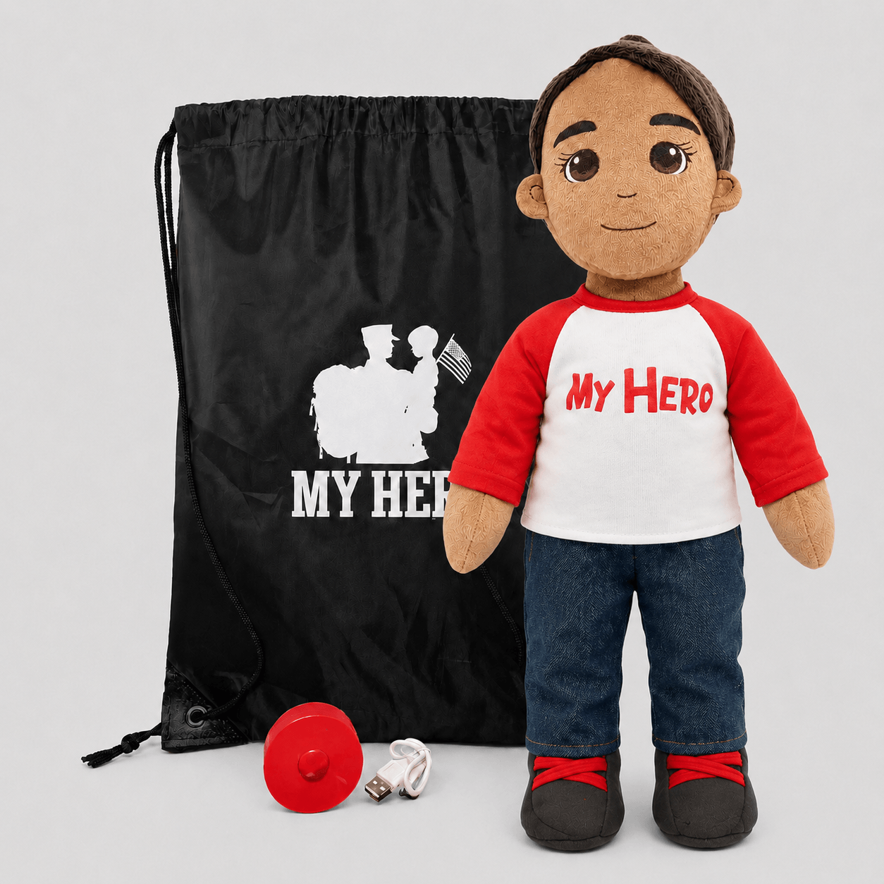  Custom Recordable Plush Family Doll With Messages 
