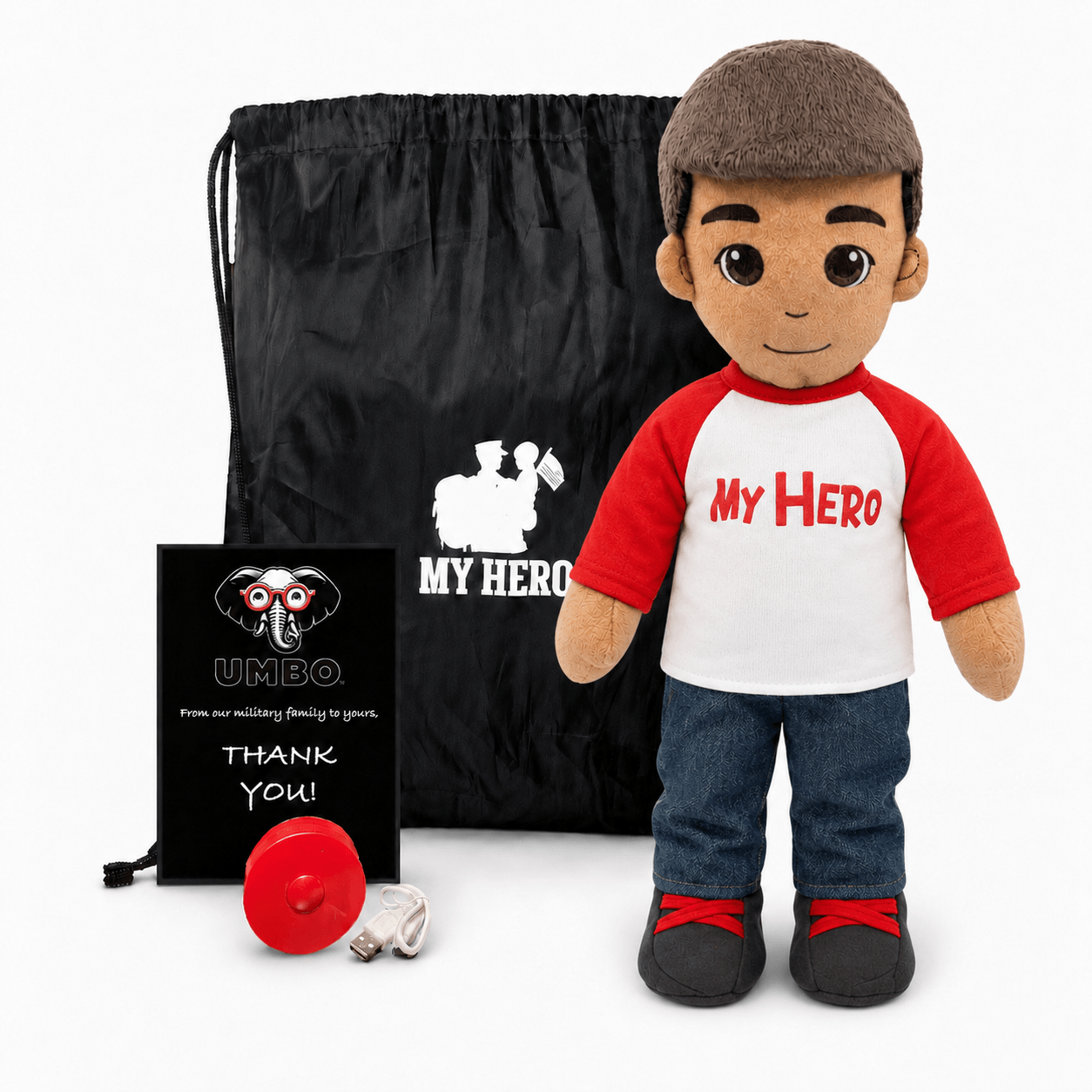  Custom Recordable Plush Family Doll With Messages 