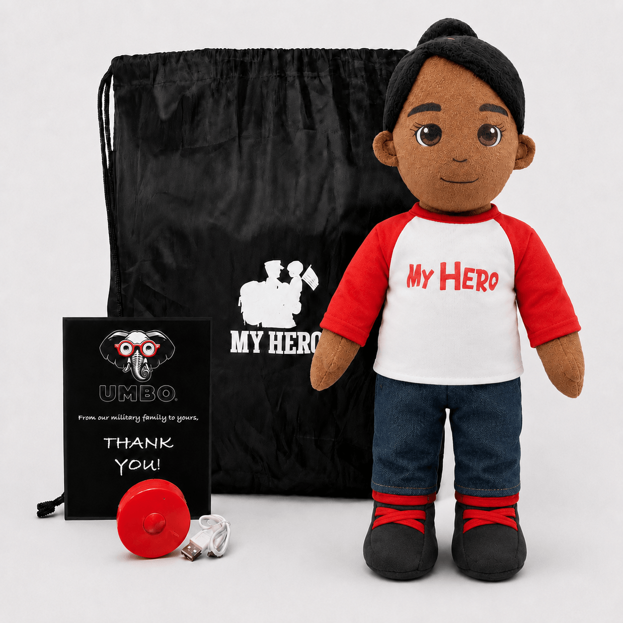  Custom Recordable Plush Family Doll With Messages 