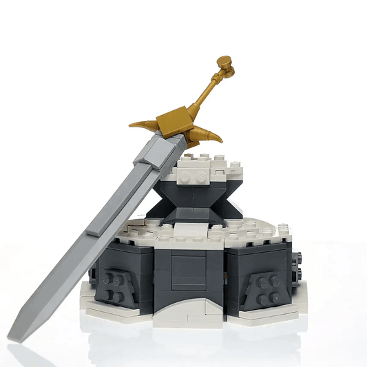  LEGO Sword In The Stone MOC Hidden Locking Feature Deluxe -  ToylandEU™