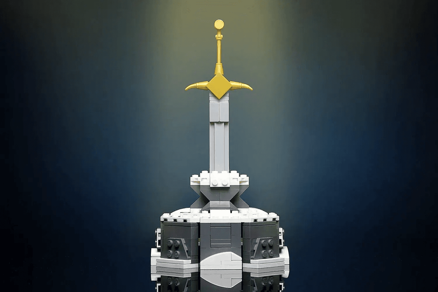 LEGO Sword In The Stone MOC With Hidden Locking Feature - ToylandEU