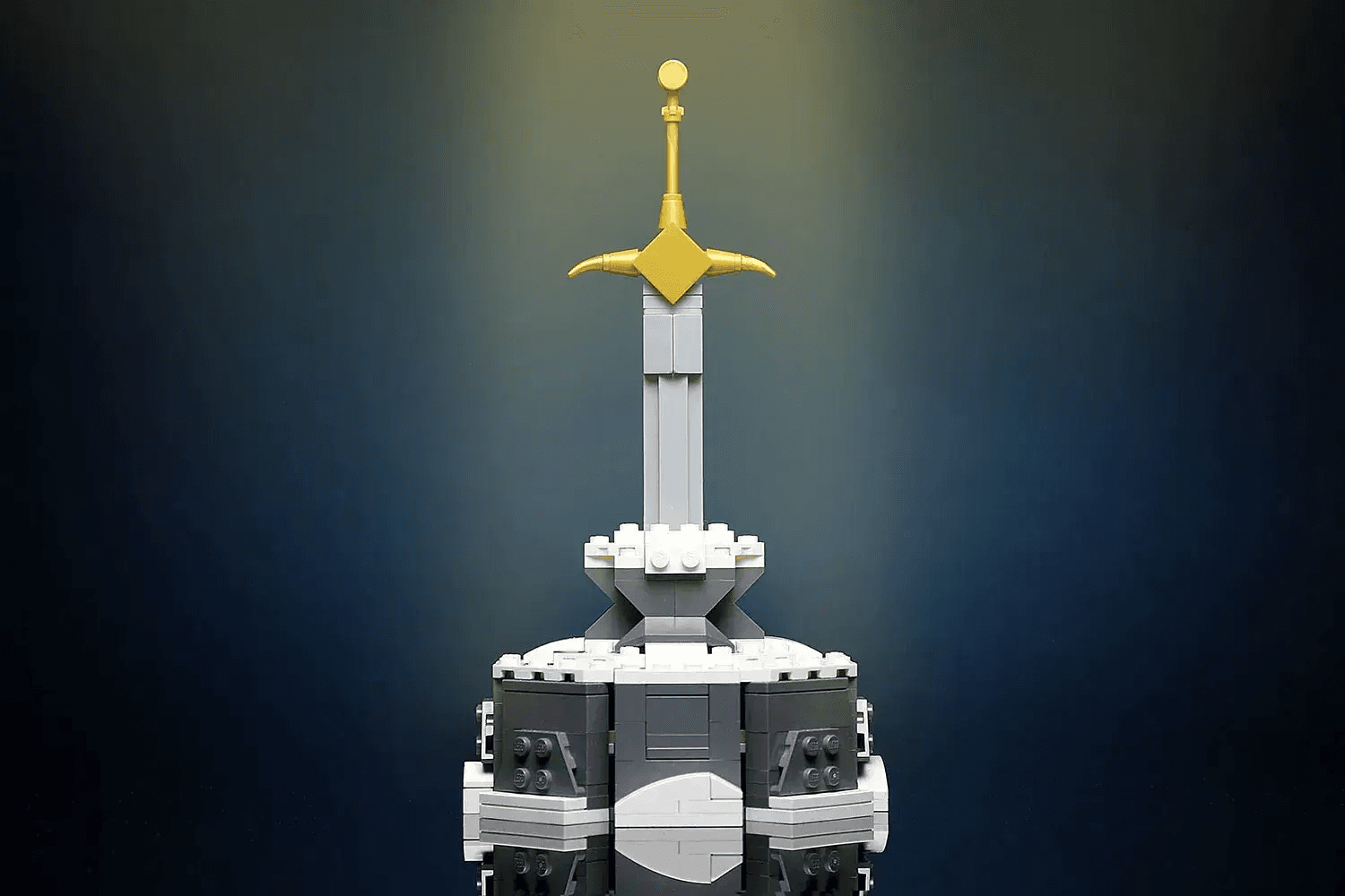 LEGO Sword In The Stone MOC With Hidden Locking Feature - ToylandEU