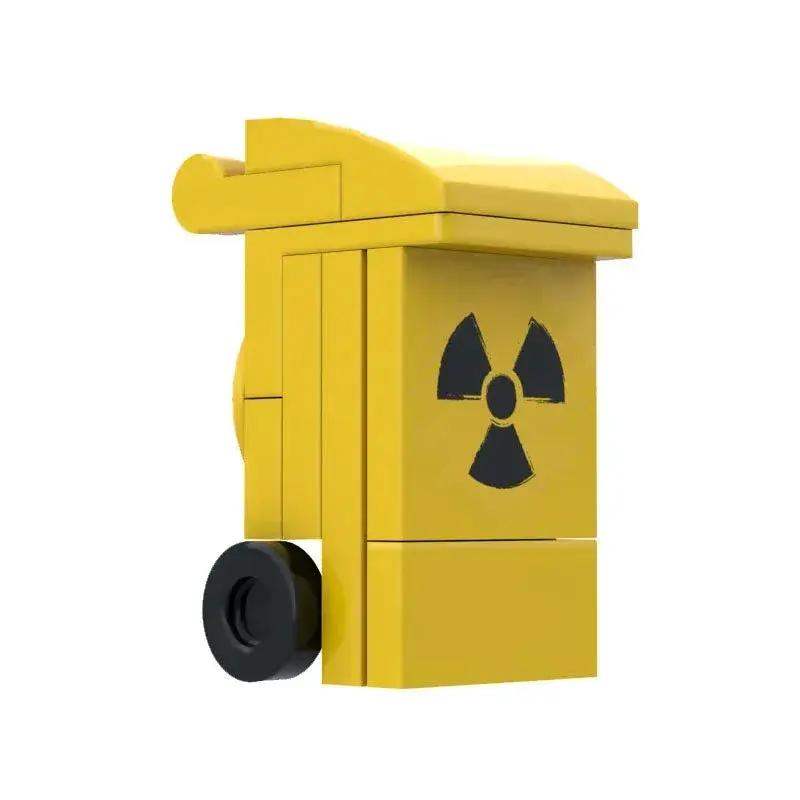 Custom Toxic Radioactive Figure Scale Trash Can Ready To Display - ToylandEU