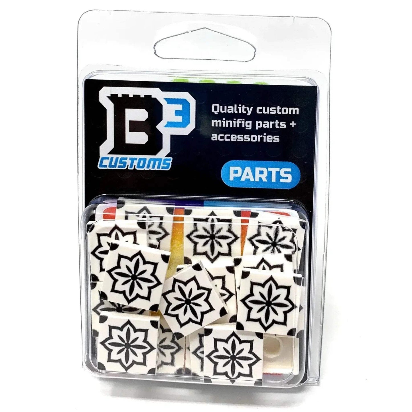 Premium Custom Turkish Tile 2x2 LEGO Style Pack 20 - ToylandEU