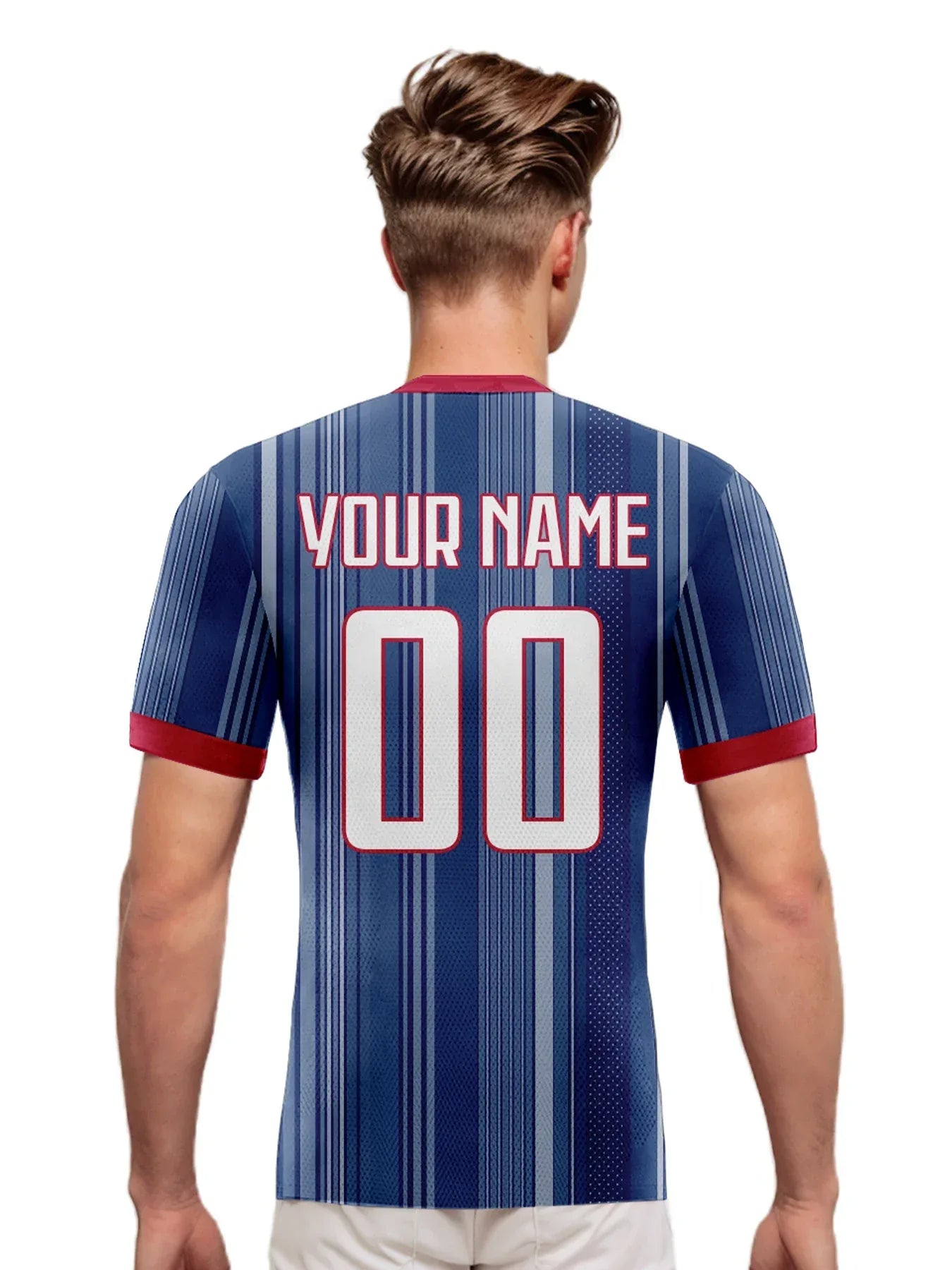 Custom USA Soccer Jerseys Personalize Name And Number - ToylandEU