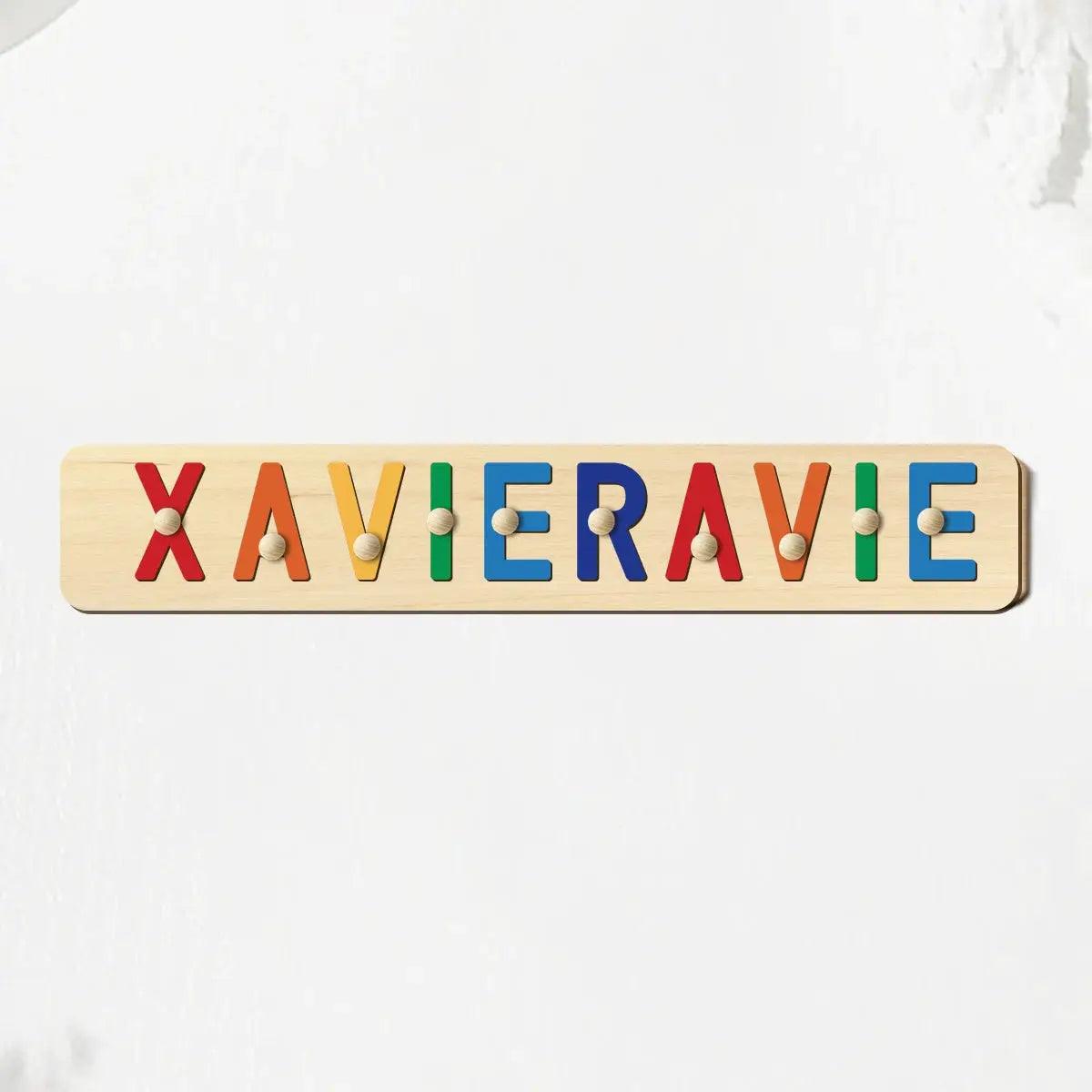  Custom Wooden Name Puzzle For Kids Education -  ToylandEU™