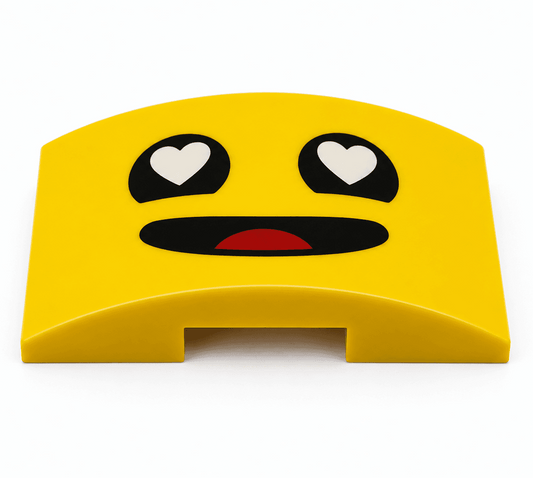 Custom Face Tile | Heart Eyes | Open Smile | Upscaled Compatible