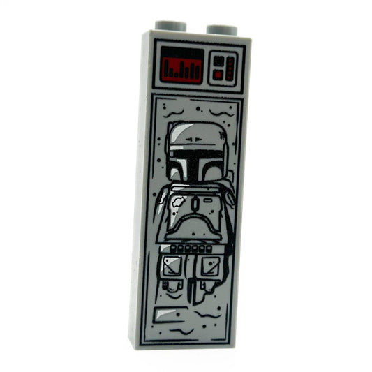 Cloud City Bounty Hunter In Carbonite | 1x2x5 Brick | Custom Printed LEGO Part | B3 Customs