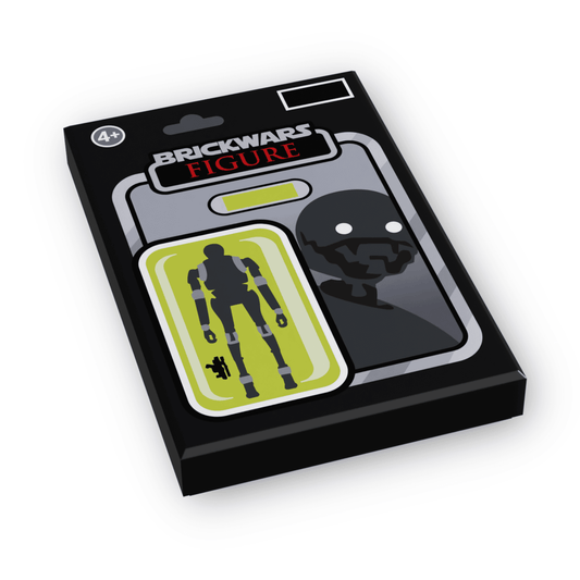 K2 Droid Vintage Action Figure Tile 2x3 | Custom Printed Tile | B3 Customs