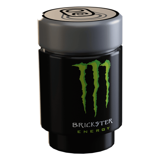 Brickster Energy Drink Can | Brick Prop | Brick-Powered Fuel | B3 Customs