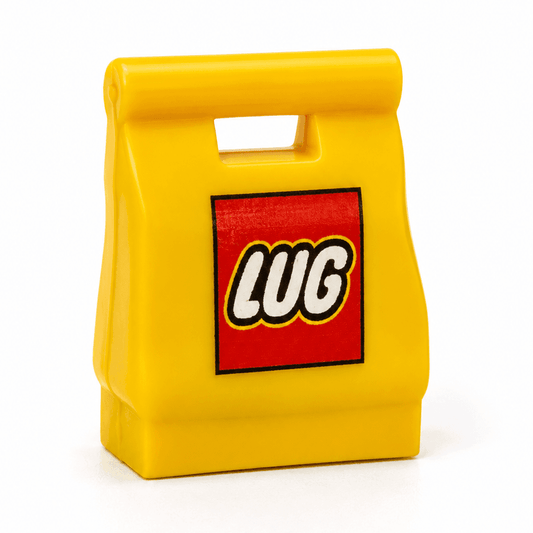 Minifig Bag | Toy Store Print Design | Custom Build Compatible | Collectible