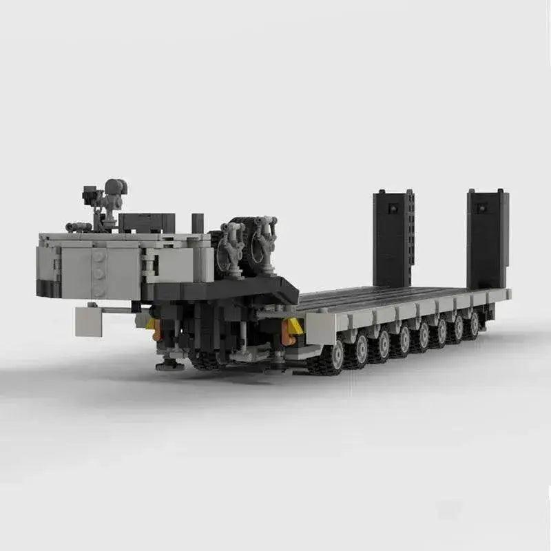  Customed Doll Panther Heavy Duty Transporter MOC Low Loader Trailer Children Toys Building Bricks MOC -  ToylandEU™