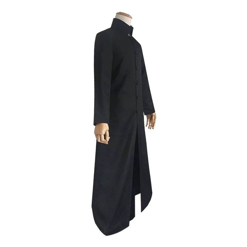 Customised Cosplay Costume Black Neo Trench Coat Unisex - ToylandEU