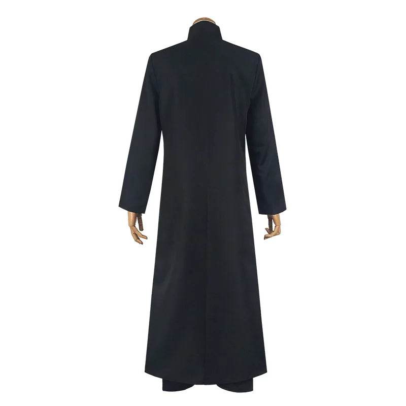 Customised Cosplay Costume Black Neo Trench Coat Unisex - ToylandEU