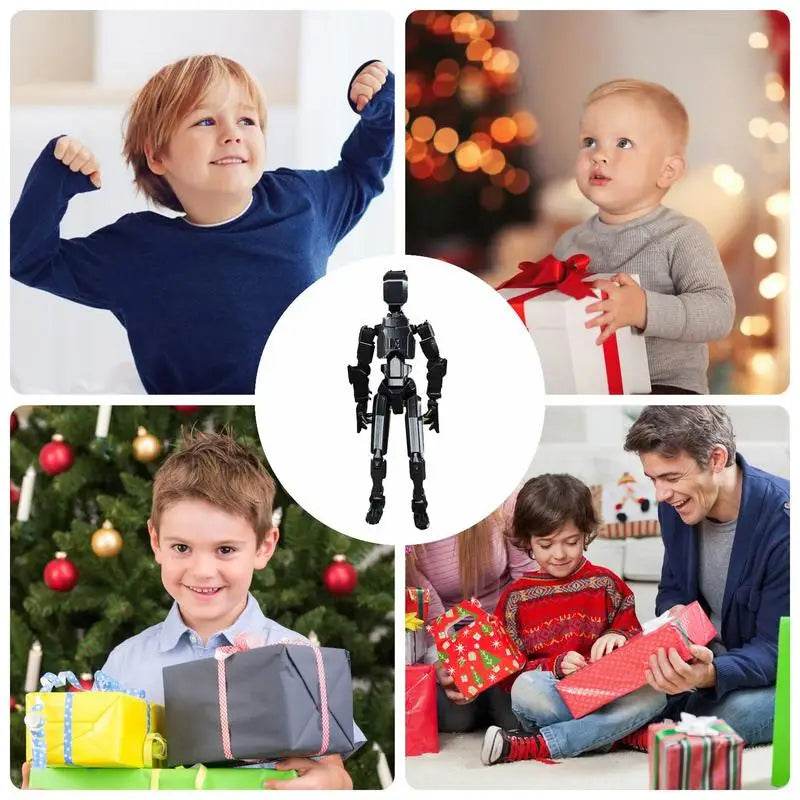 Customizable 3D Printed Flexible Action Figures - Fun Desk Decor - ToylandEU