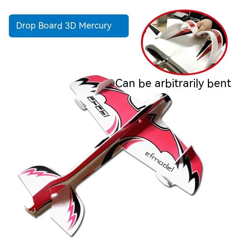 Customizable Durable Fixed Wing 3D Model Aircraft - Mercury F3P Design - ToylandEU