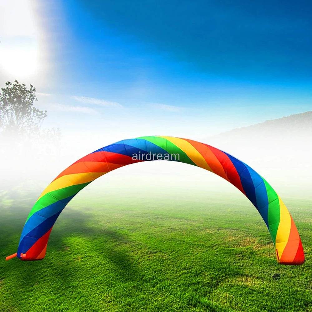 Customizable Inflatable Rainbow Arch 26ftx13ft Garden Decor - ToylandEU