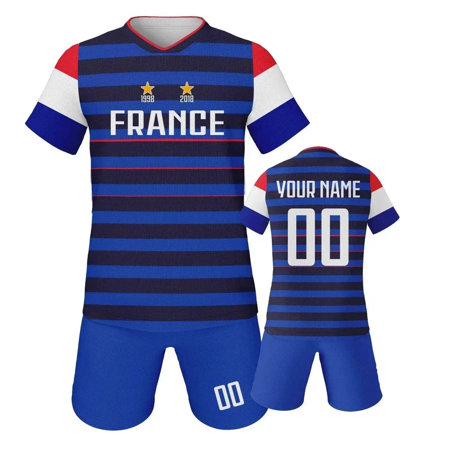 Customizable Kids Football Jersey With Personalized Name And Number - ToylandEU
