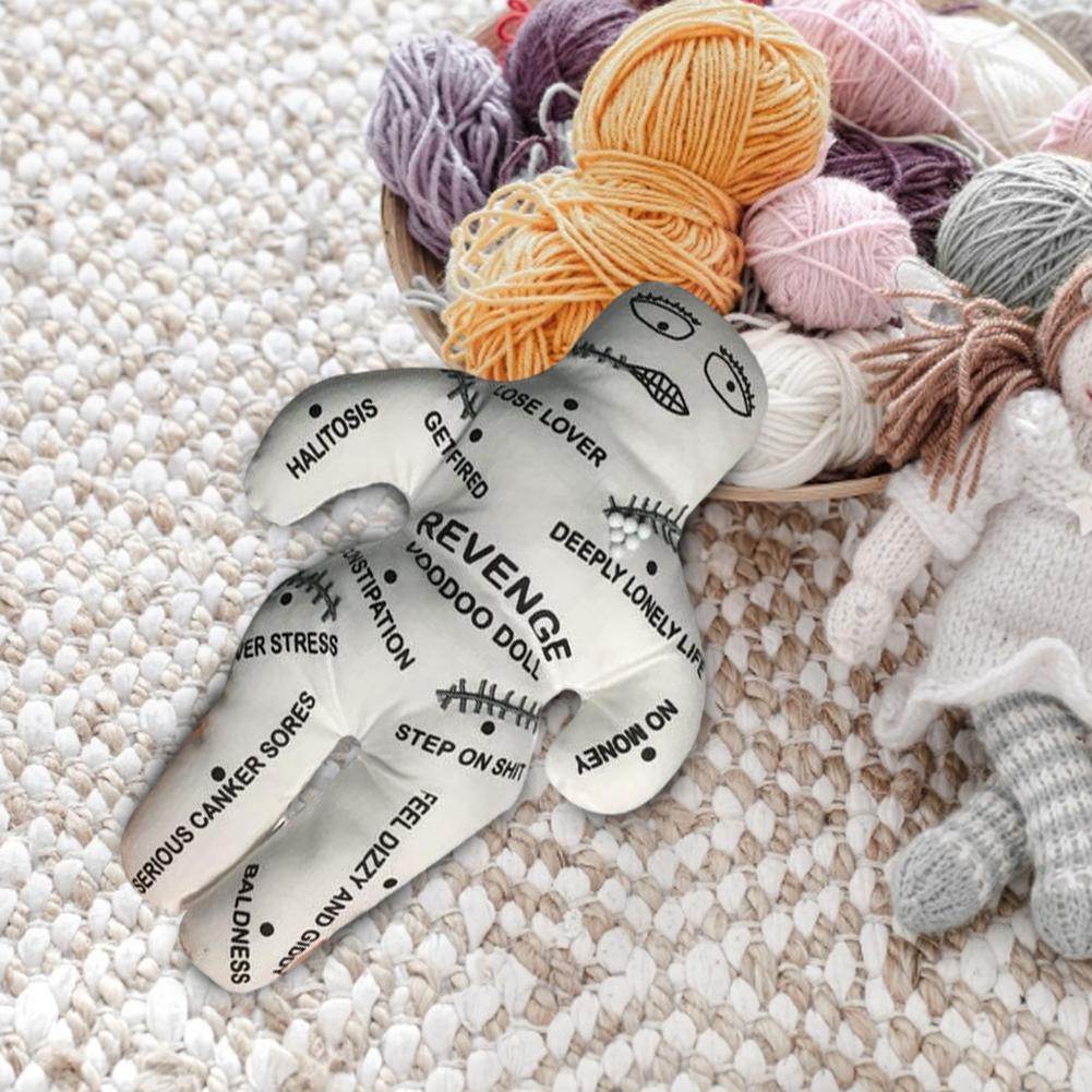 Customizable Stress Relief Voodoo Doll for Fun and Frustration - ToylandEU