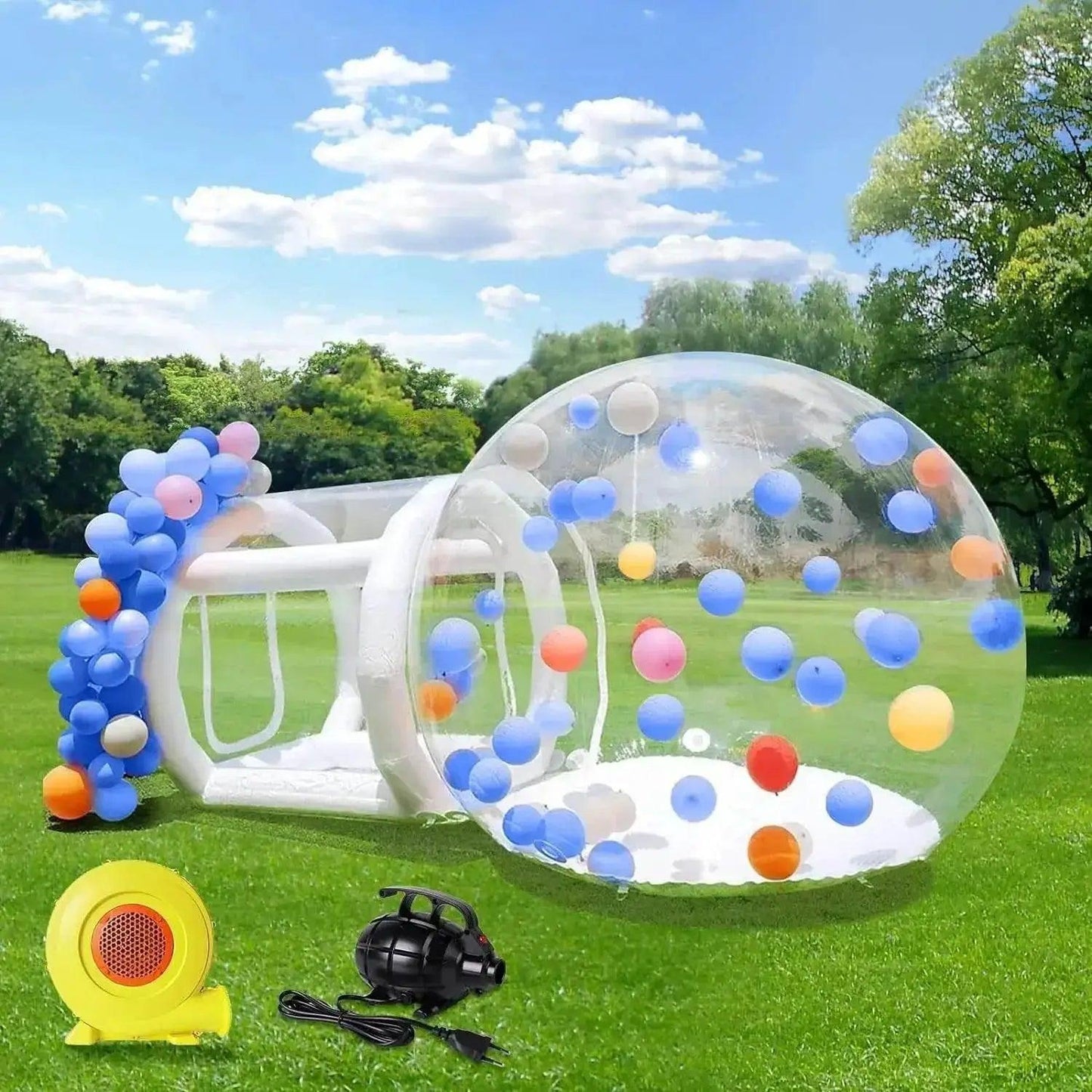  Customization White Bounce House Transparent Inflatable Bubble Dome -  ToylandEU™