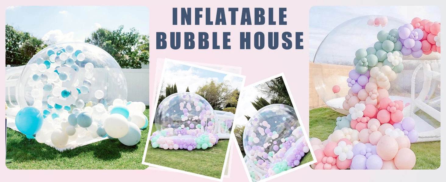 Customization White Bounce House Transparent Inflatable Bubble Dome - ToylandEU