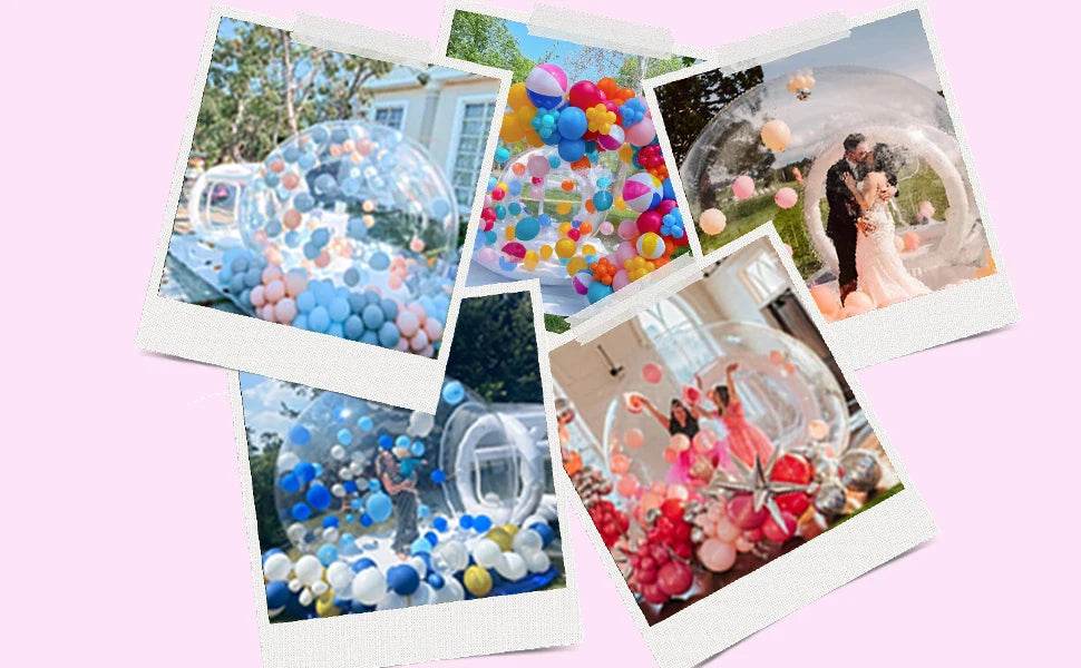 Customization White Bounce House Transparent Inflatable Bubble Dome - ToylandEU